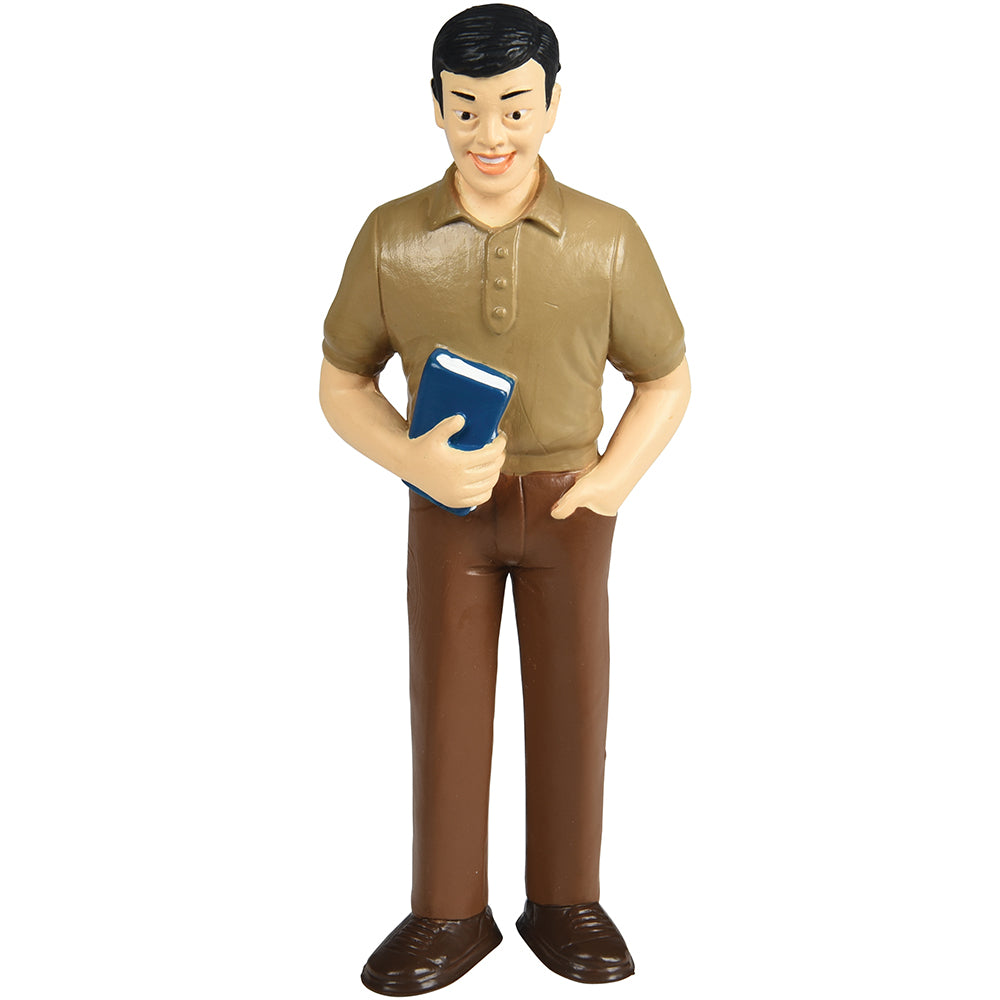 Front View of Asian Dad Figure