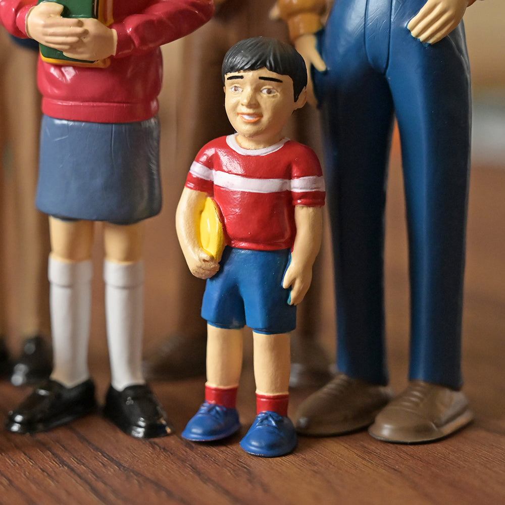 Close-up of Asian Toddler Figure