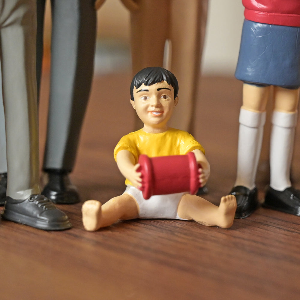 Close-up of Asian Baby Figure