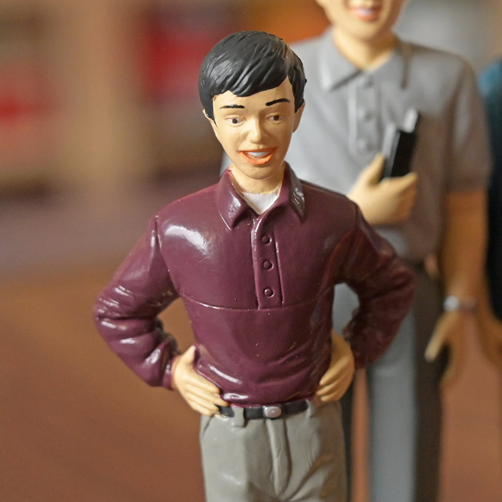 Close-up of Asian Brother Figure