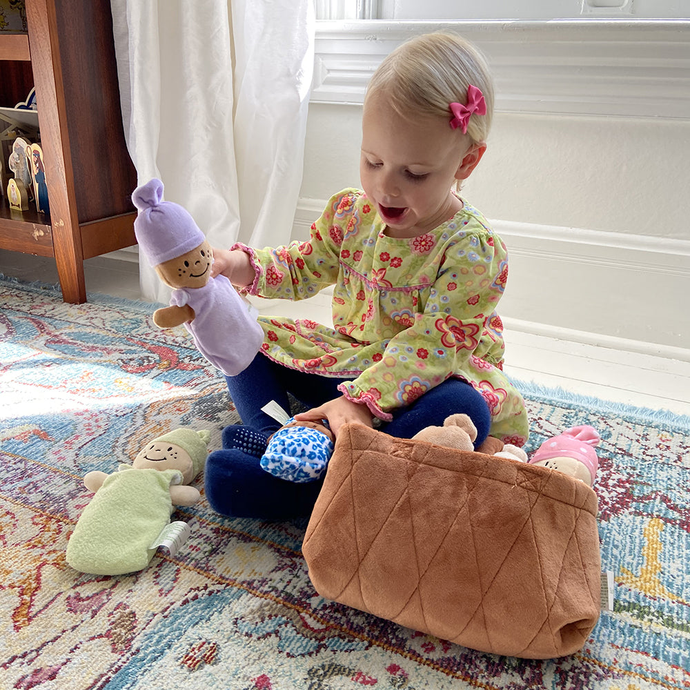 Basket of Fun Baby Dolls