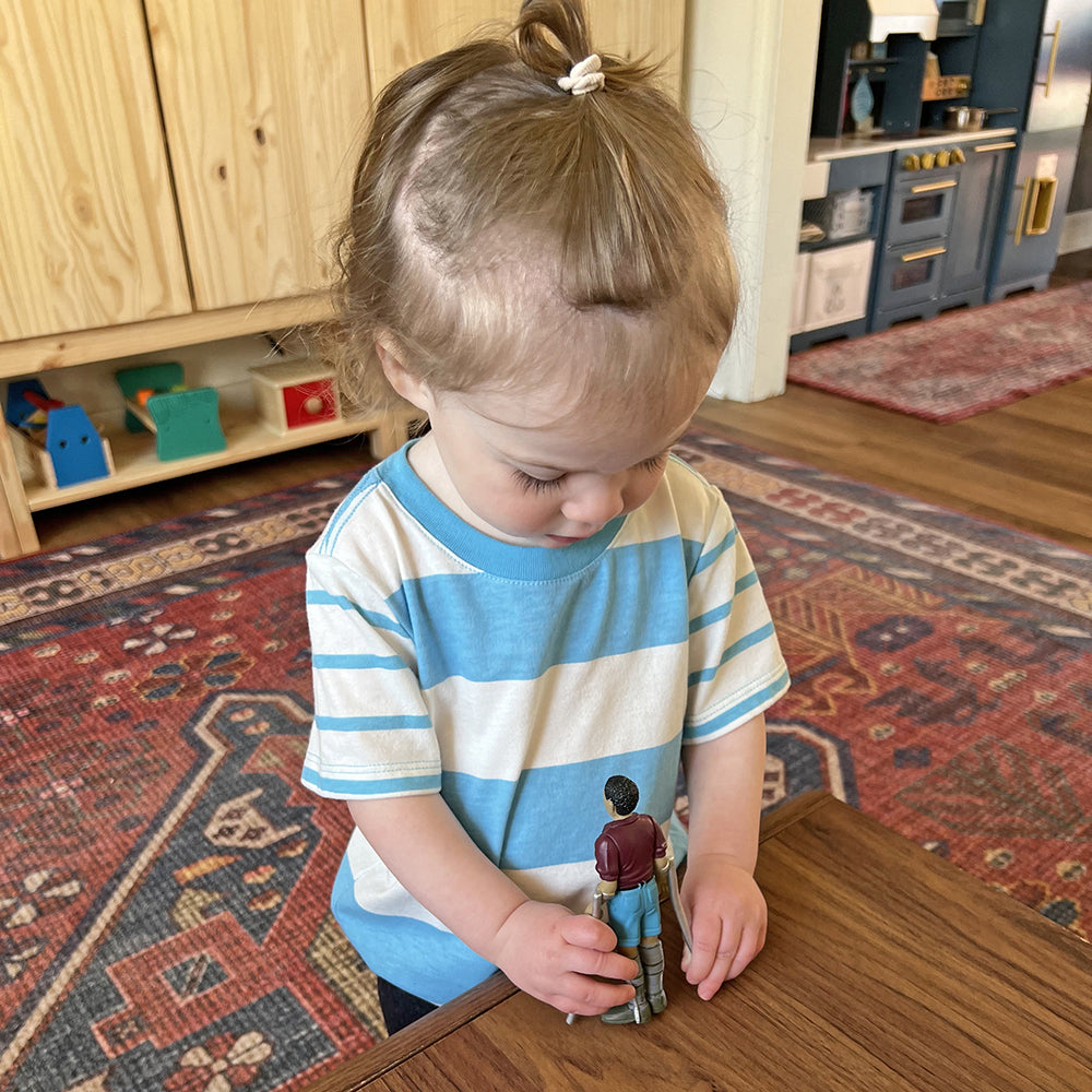 Toddler Playing with Inclusive Friends with Diverse Abilities Vinyl Figure