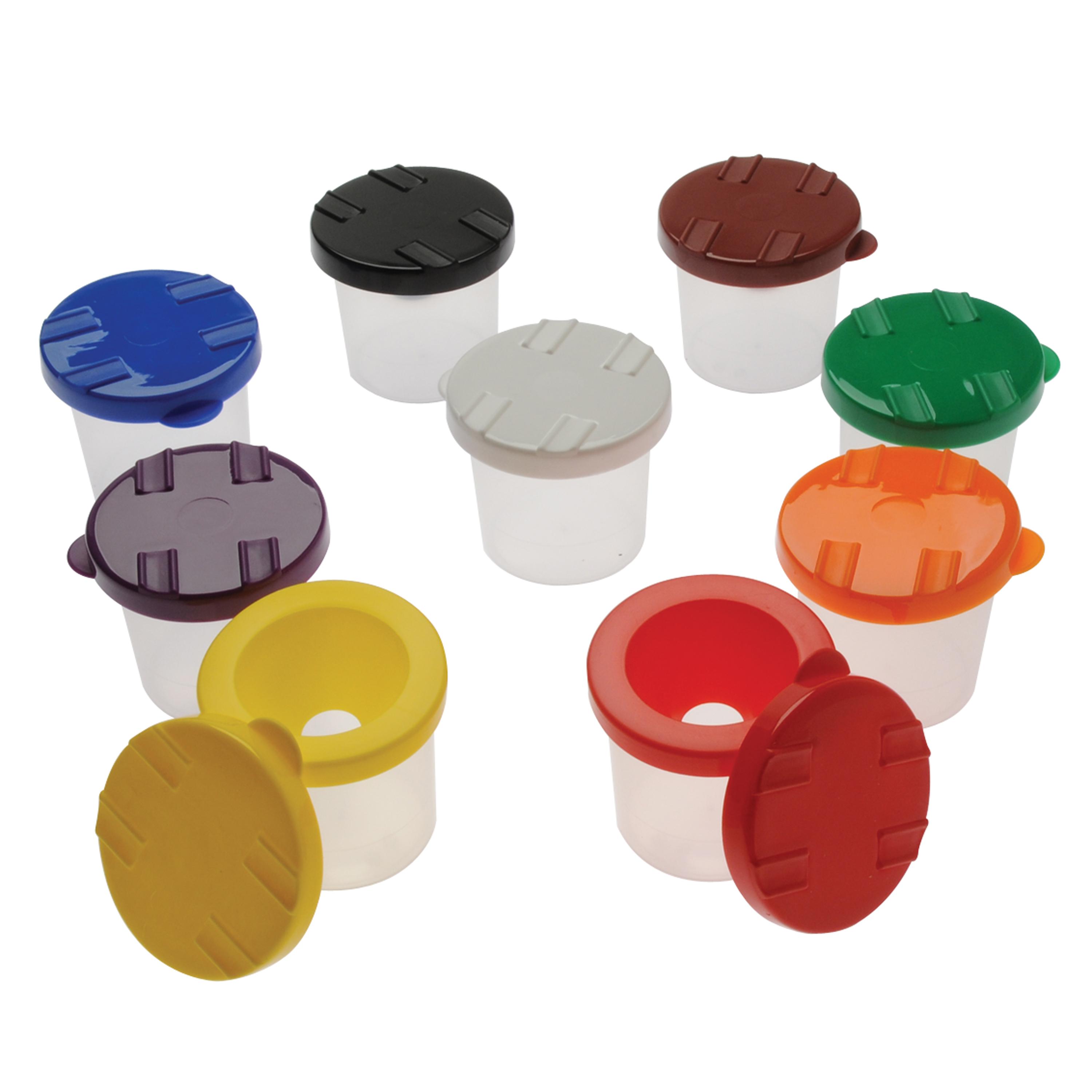 Multi-Color Paint Cups