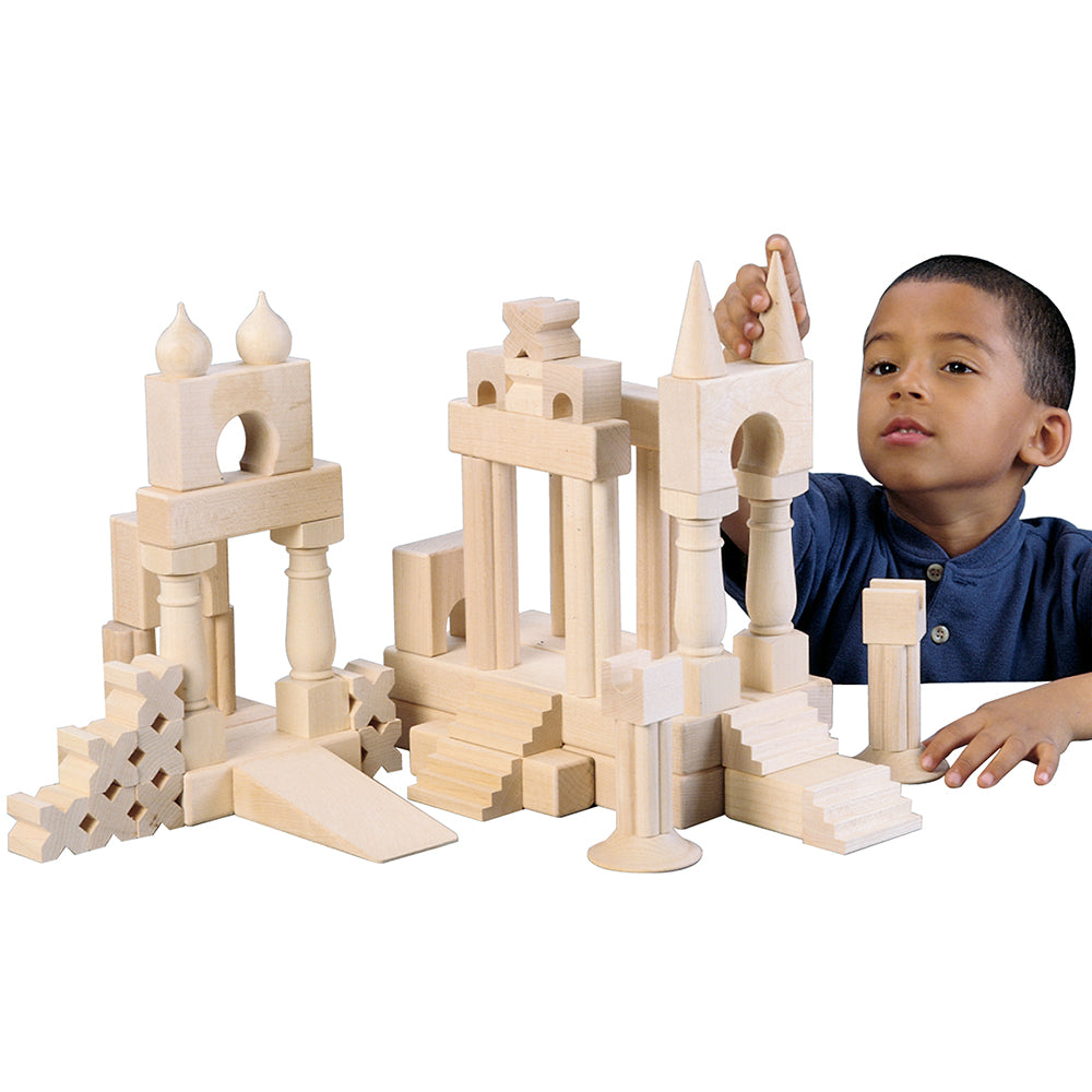 Architectural Wooden Unit Block Set (40 Blocks)