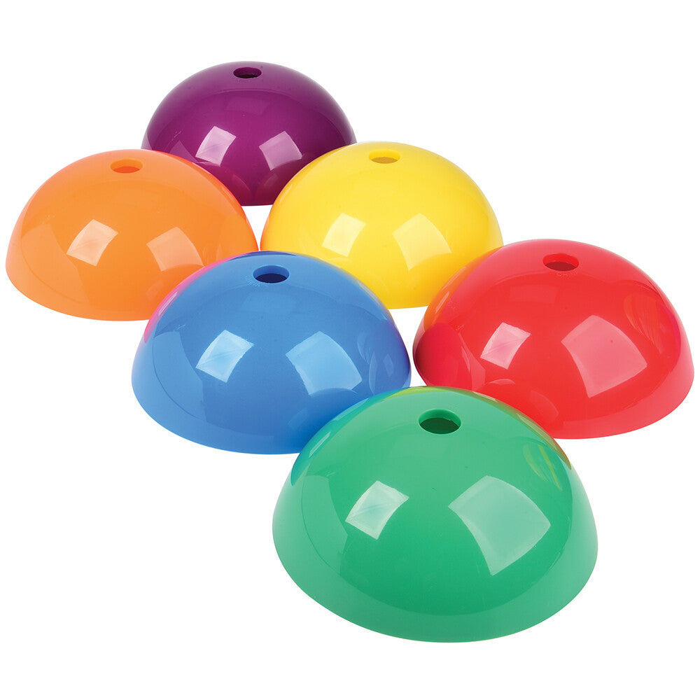 Stepping Domes in Six Different Colors