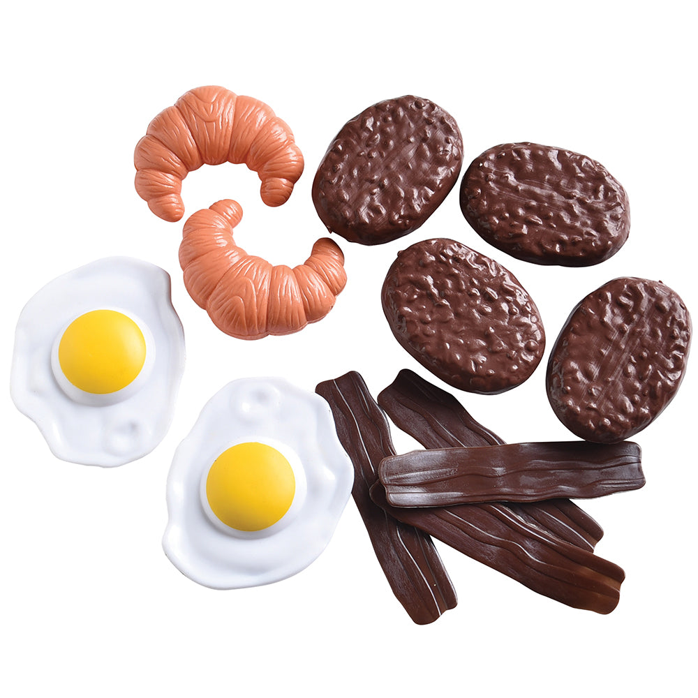 Bargain-Buffet Mini Foods | 130-Piece Realistic Play Food Set