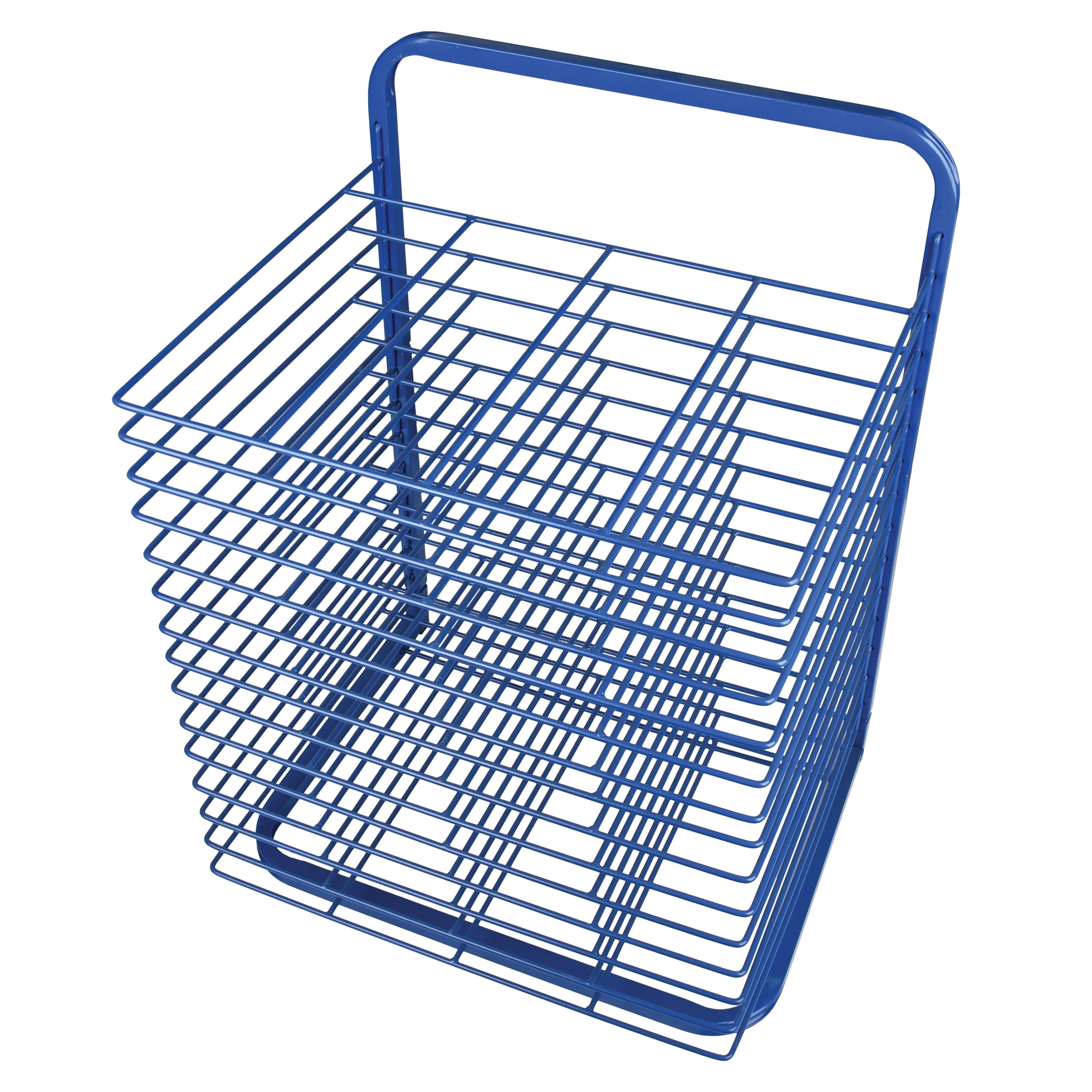 15-Shelf Sturdy Paint Classroom Drying Rack | Sturdy Powder-Coated Wire | Free-Standing