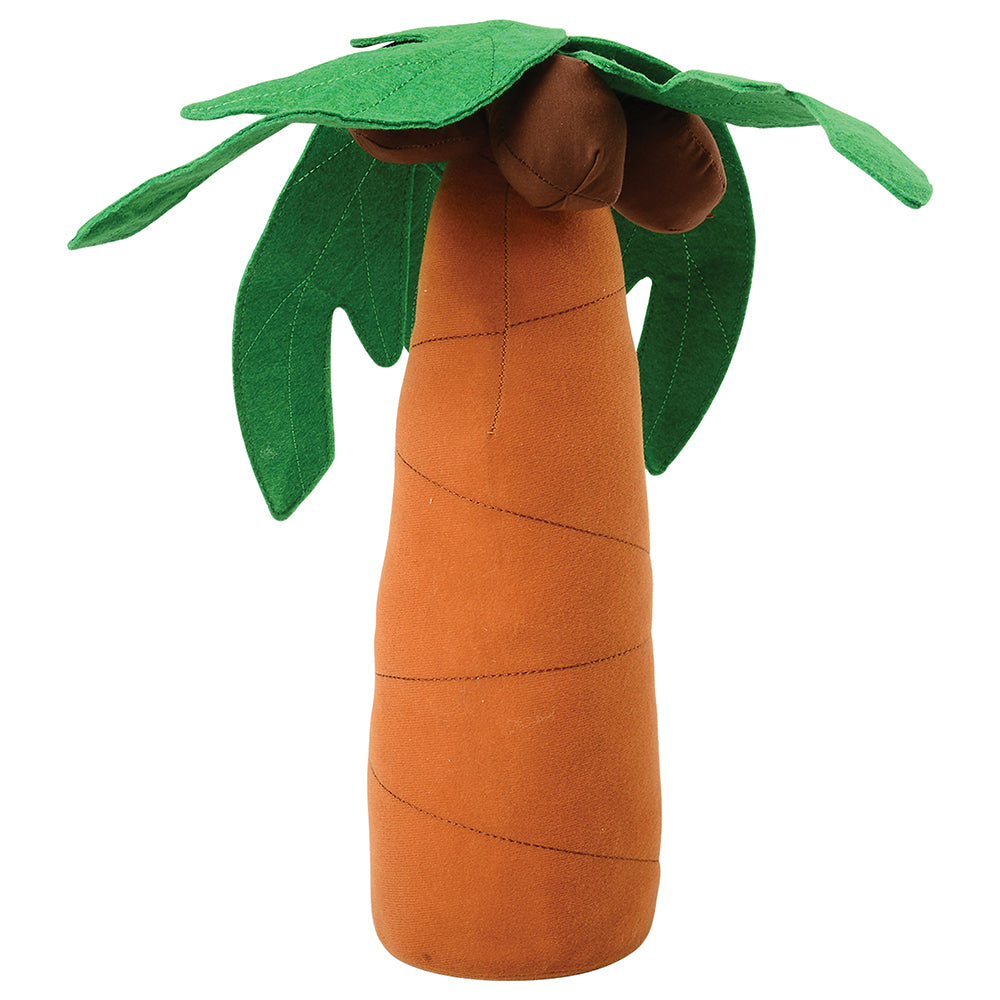 Fabric tree, part of the Chicka Chicka Boom Boom series.