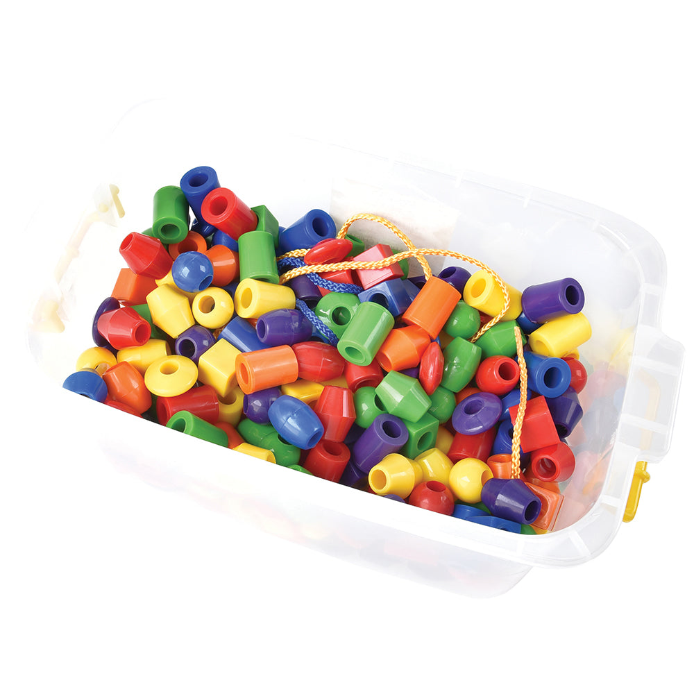 Storage Tub Full of Jumbo Beads