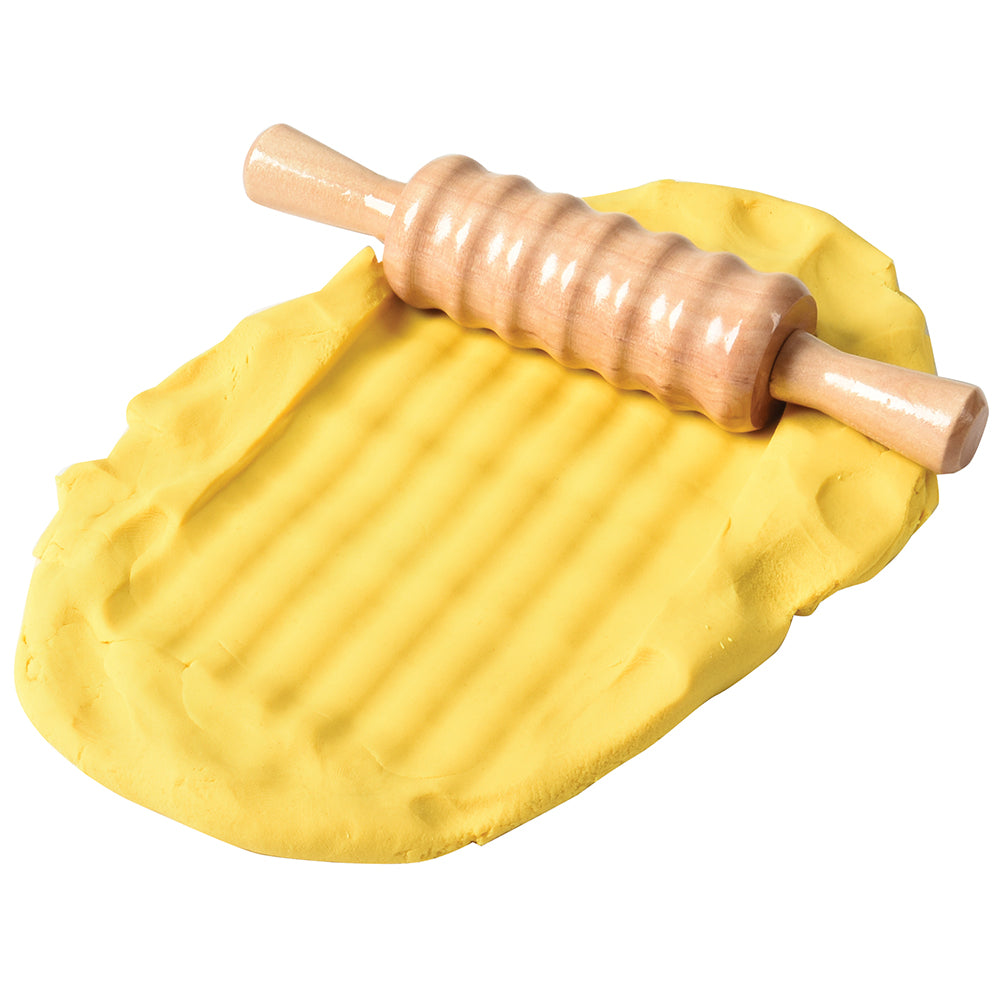 Making Impressions in Clay with Dough Roller