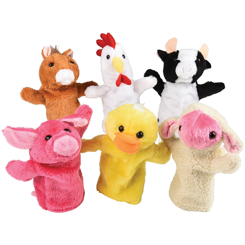 Farm Animal Plush Puppets