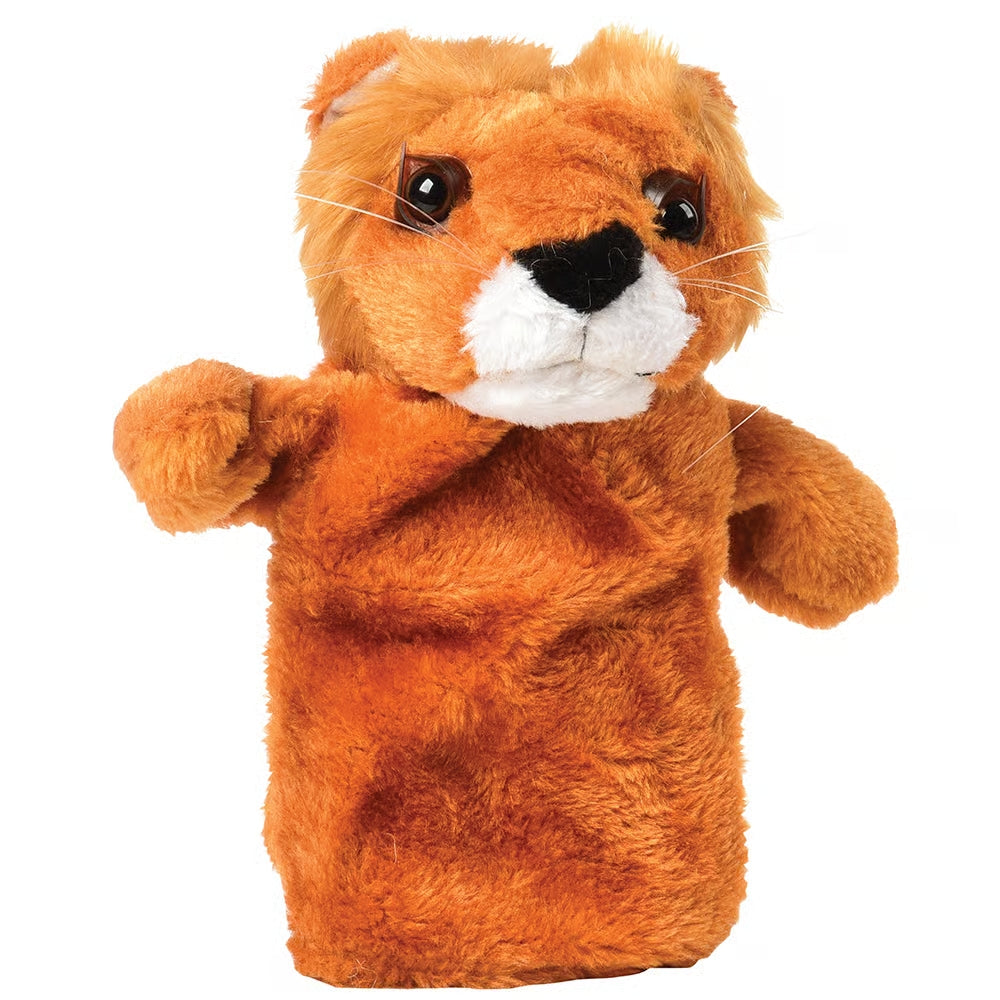 Wild Animal Plush Puppet - Lion Puppet