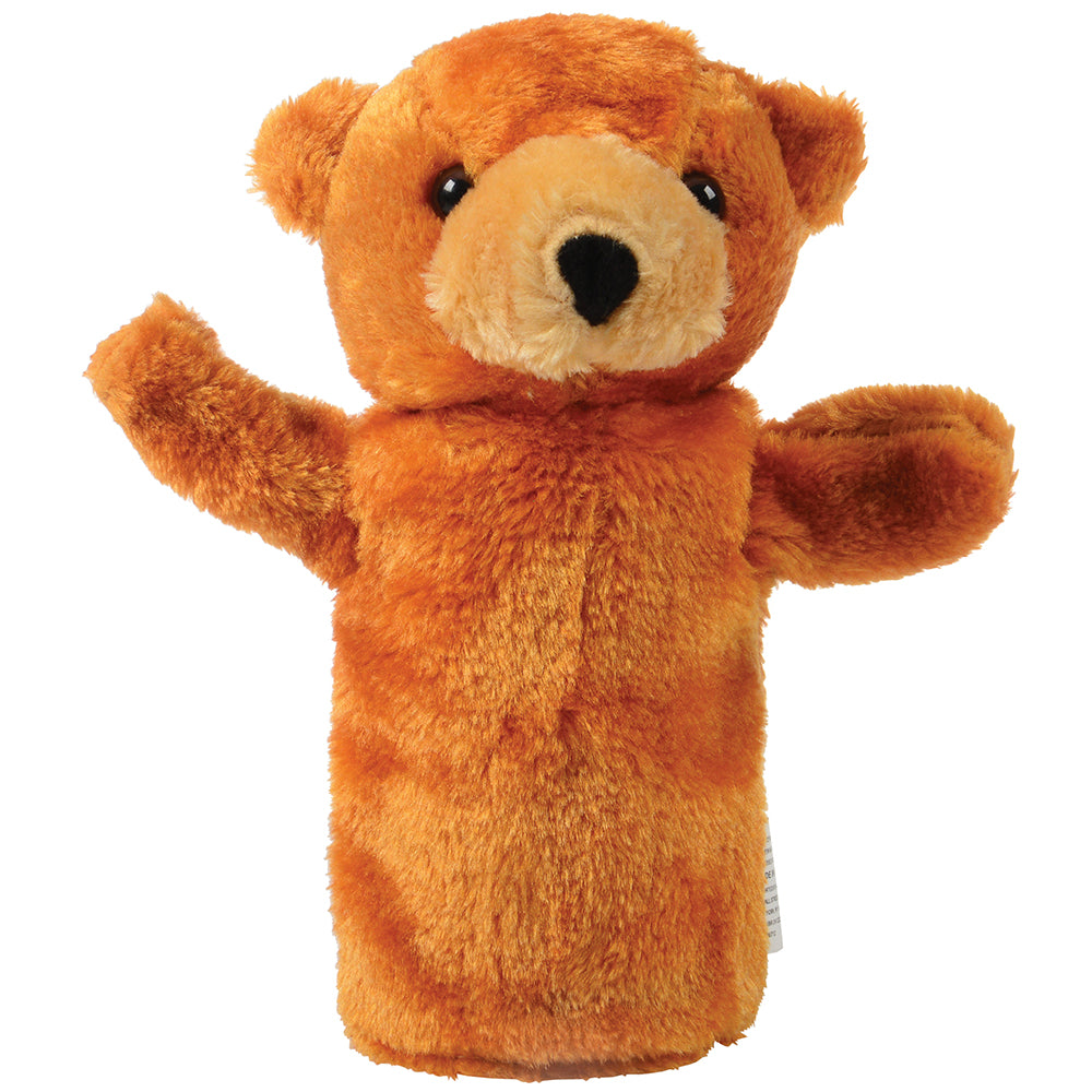 Forest Friends Plush Puppet - Bear Puppet