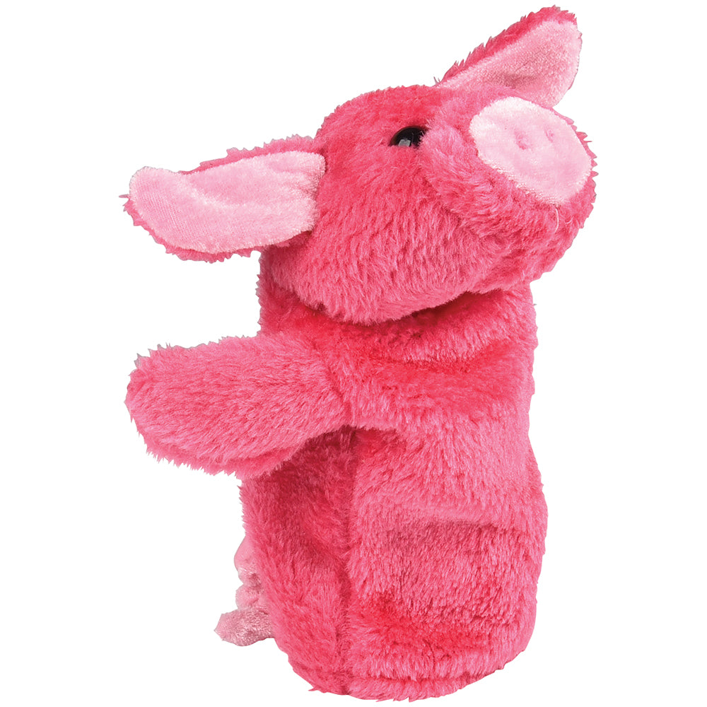 Farm Animal Plush Puppet - Pig