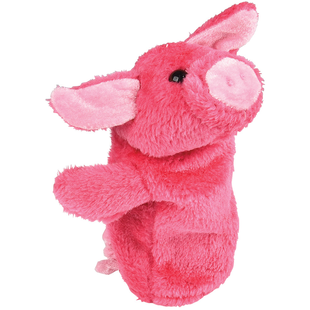 Farm Animal Plush Puppet - Pig