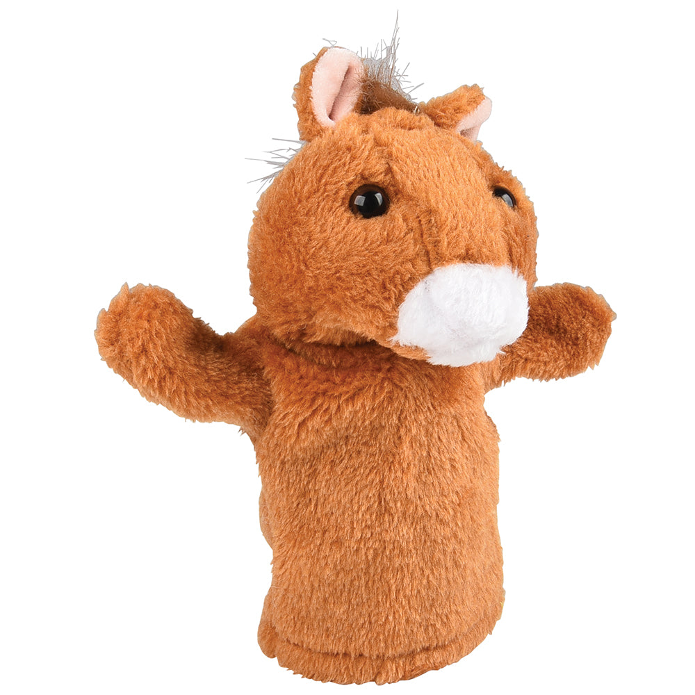 Farm Animal Plush Puppet - Horse