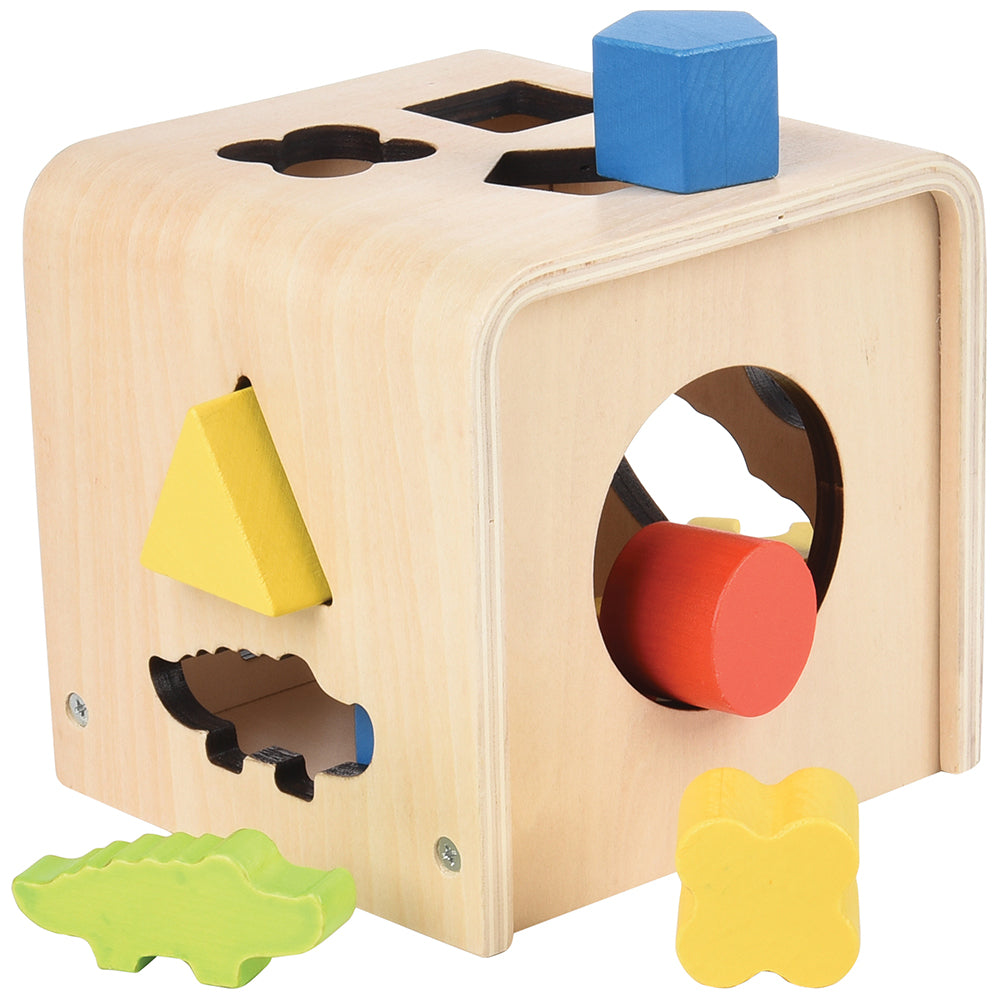 Eco-Friendly Wooden Animal & Shape Sorter