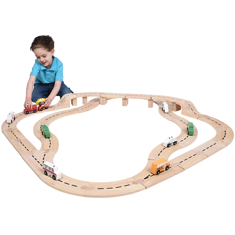 Build Your Own Wooden Car Track Set