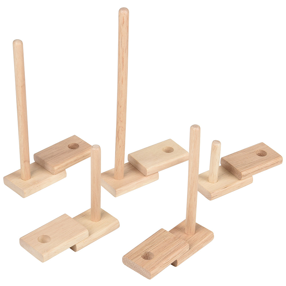 Natural Geo Stacker Wooden Dowels