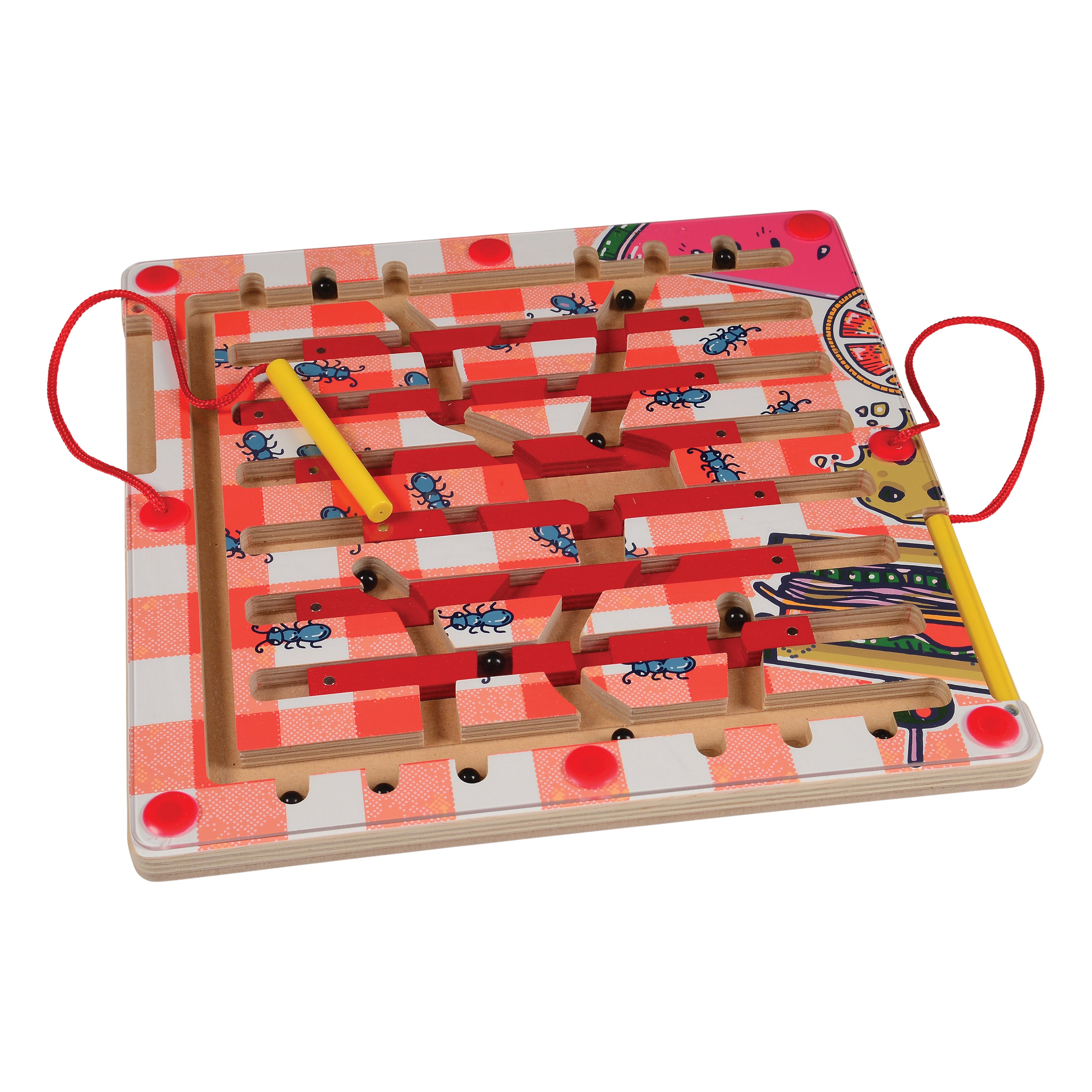 Picnic Crumb Challenge Magnetic Maze Game | Preschool Cooperative Play Toy