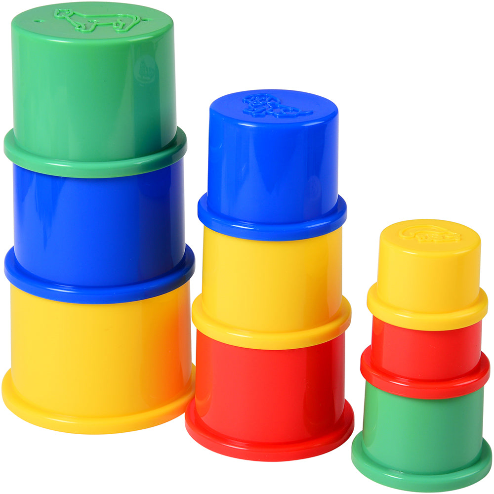 Stack & Learn Nesting Cups | Counting, Sorting, and Stacking Set