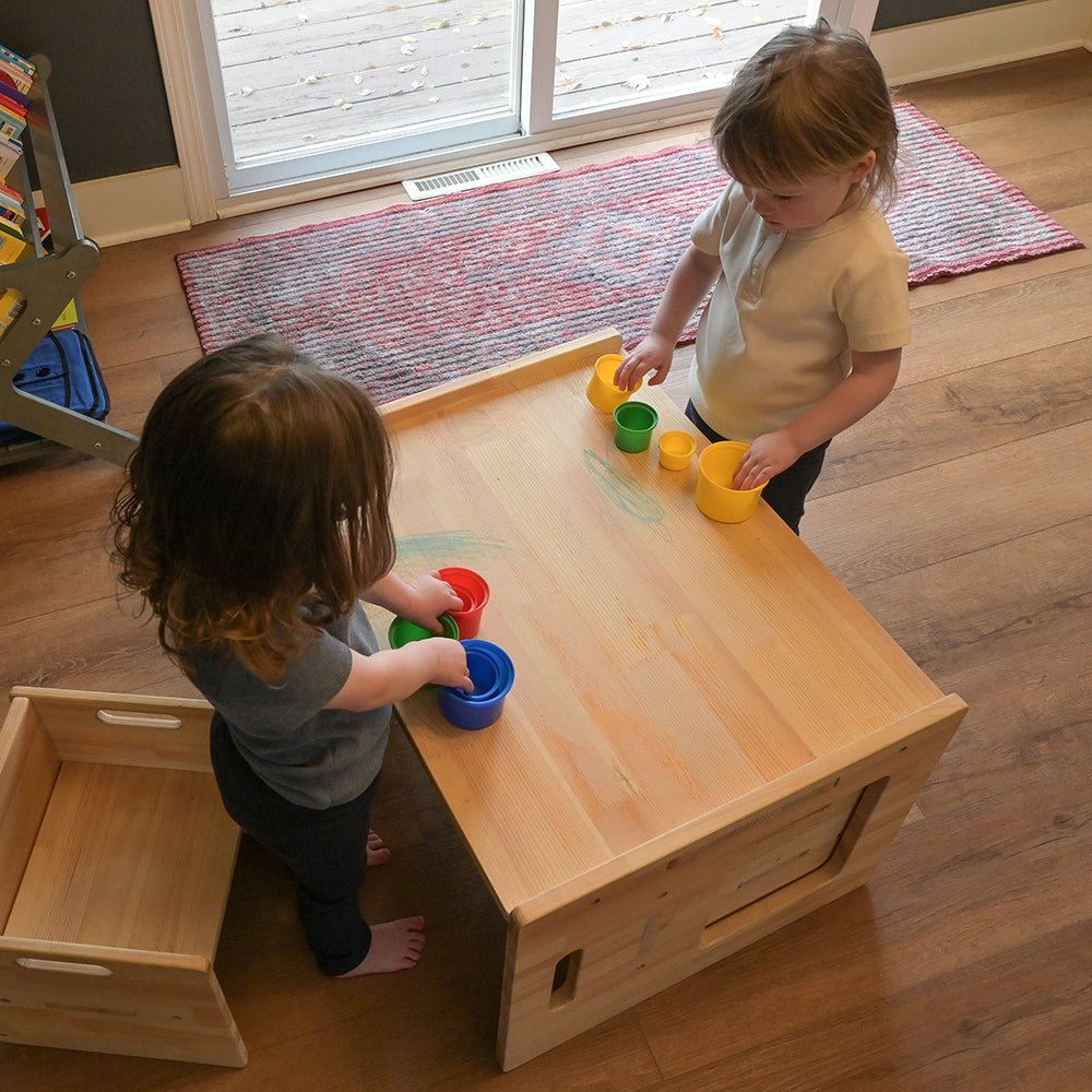 Two Toddlers Stacking & Sorting Nesting Cups