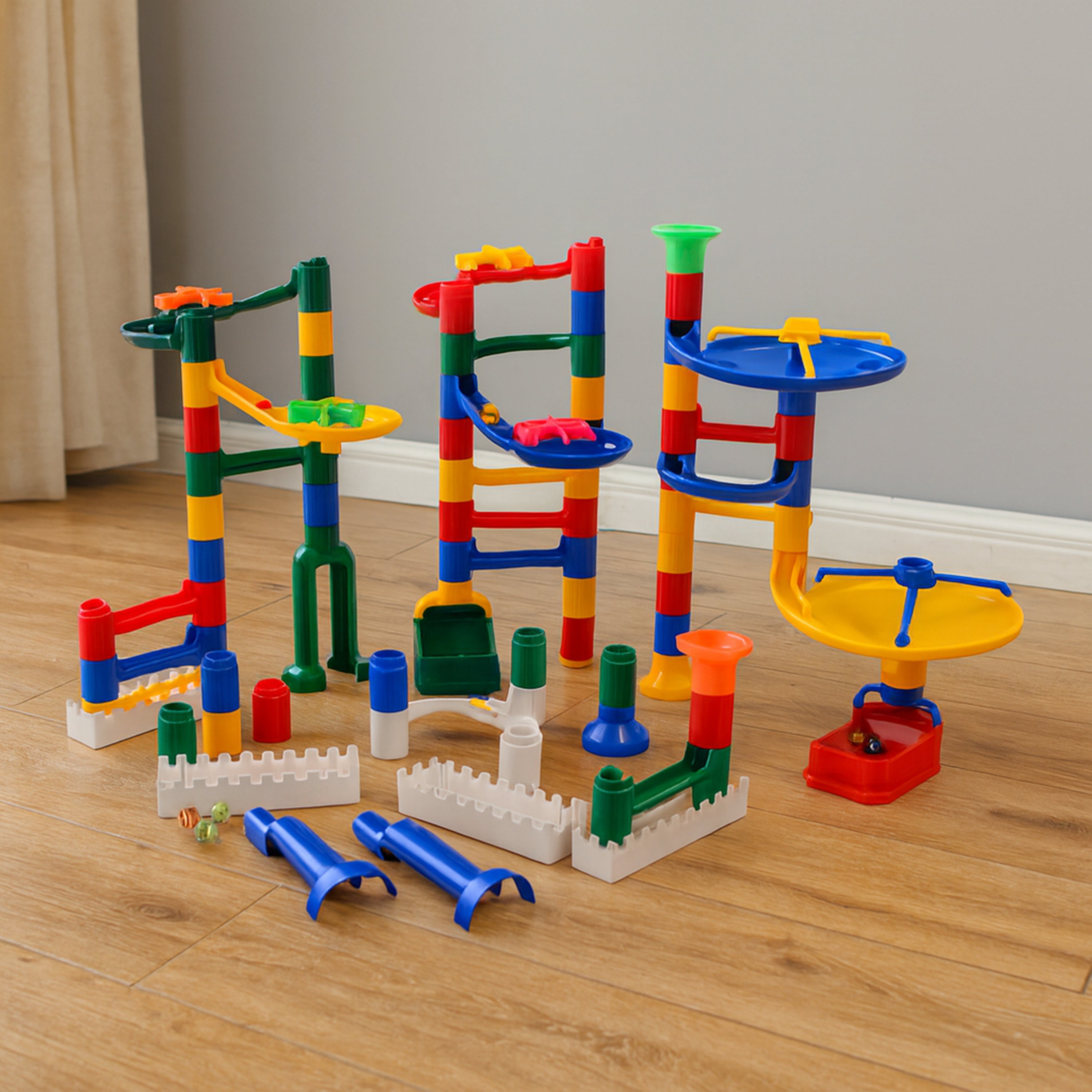 Build-And-Play Marble Run