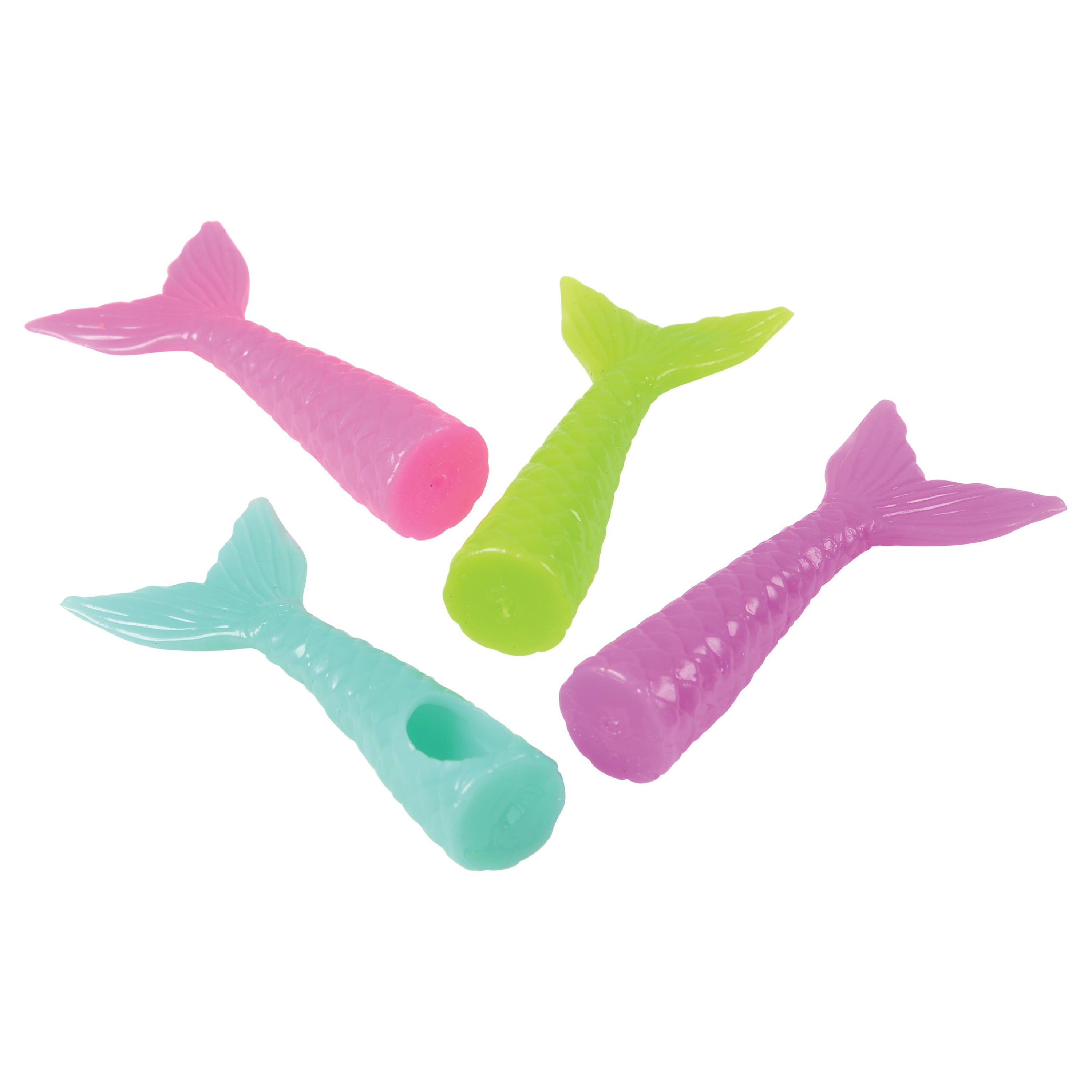 Fish Tail Stretch Sensory Fidget Flings - Set of 12