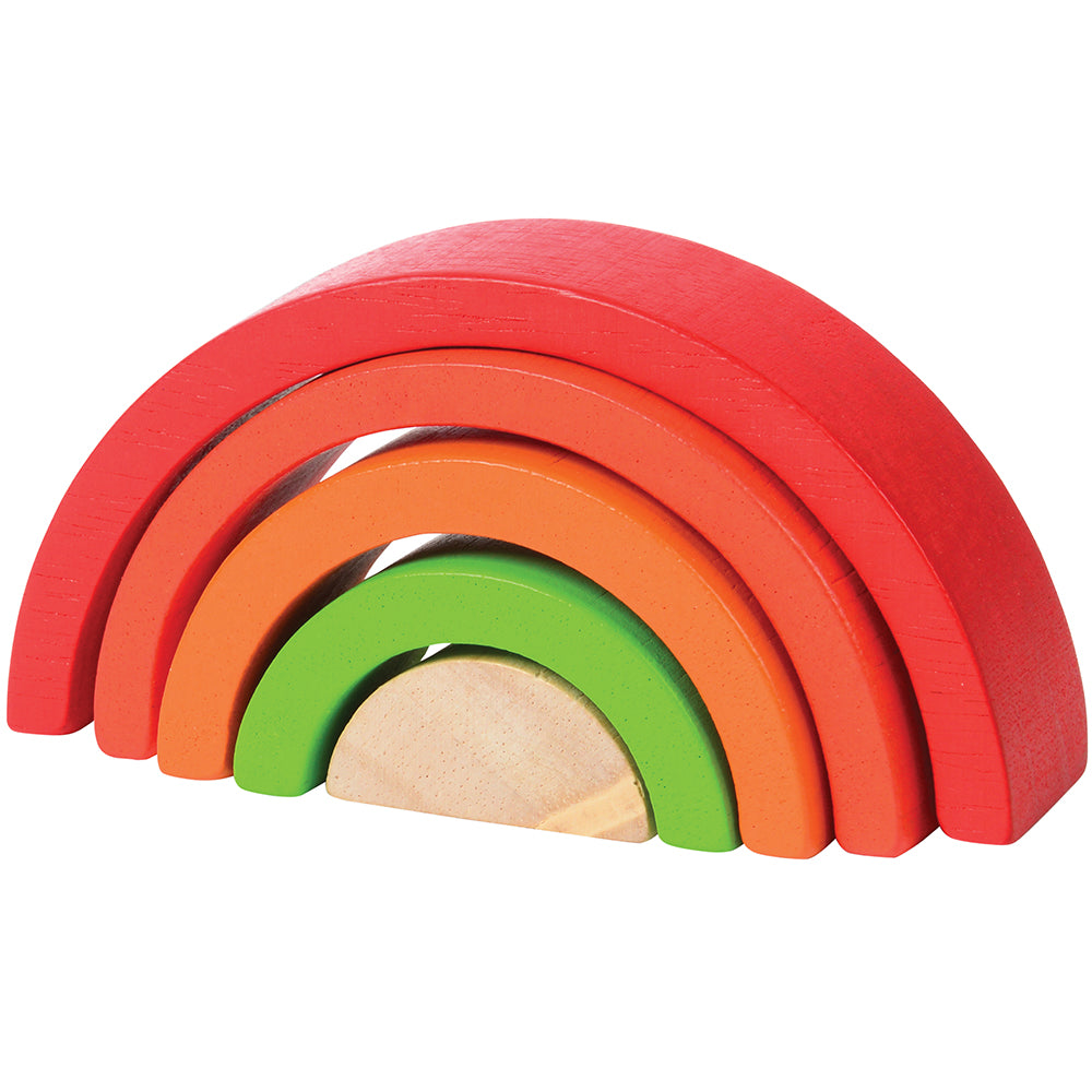 Rainbow Colored Arch Blocks