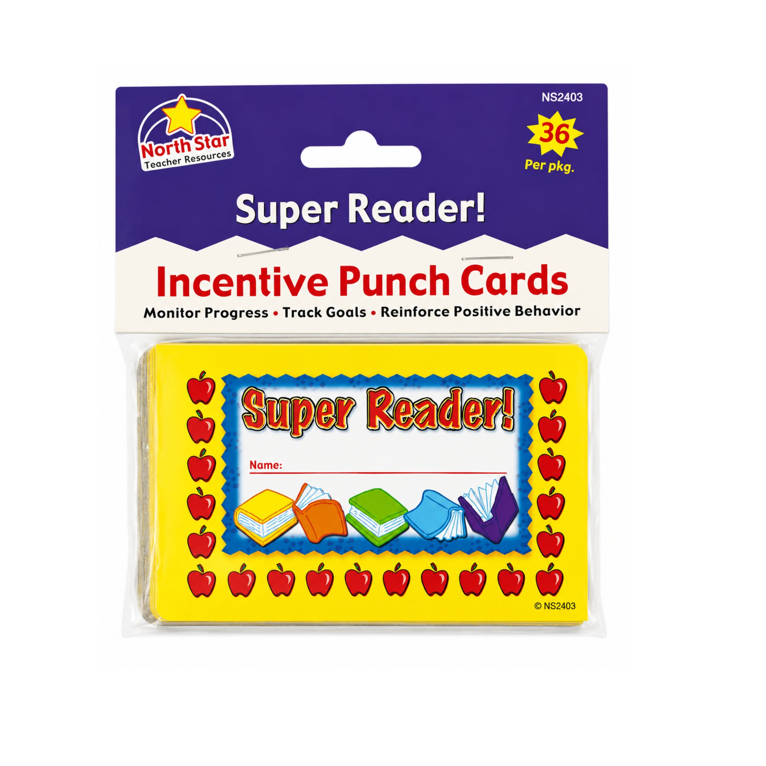 Super Reader! Incentive Charts – Pack of 36