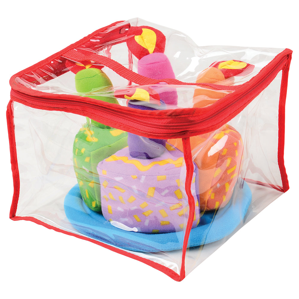Birthday Cake 9-Piece Play Set in Storage Bag