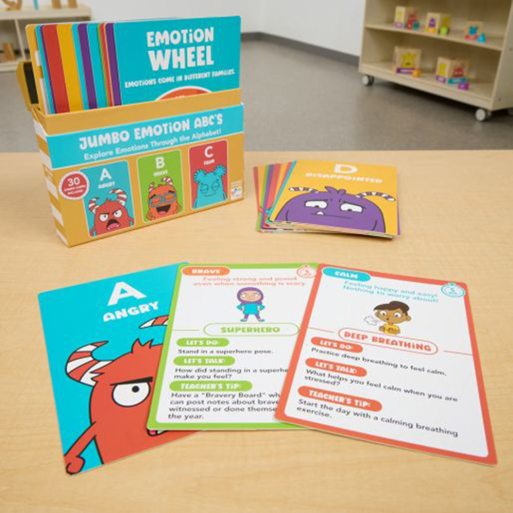 Jumbo ABC Emotion Cards