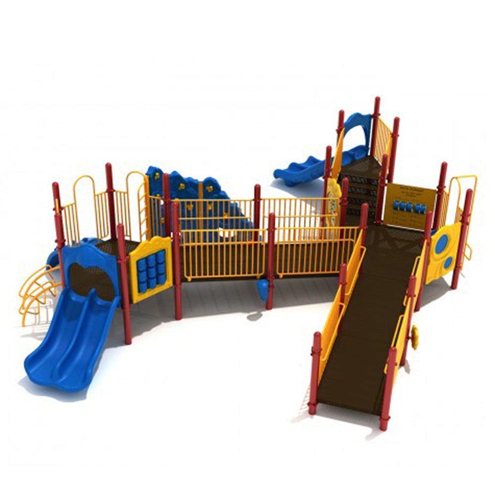 Back View of Butler Overlook Playground Structure