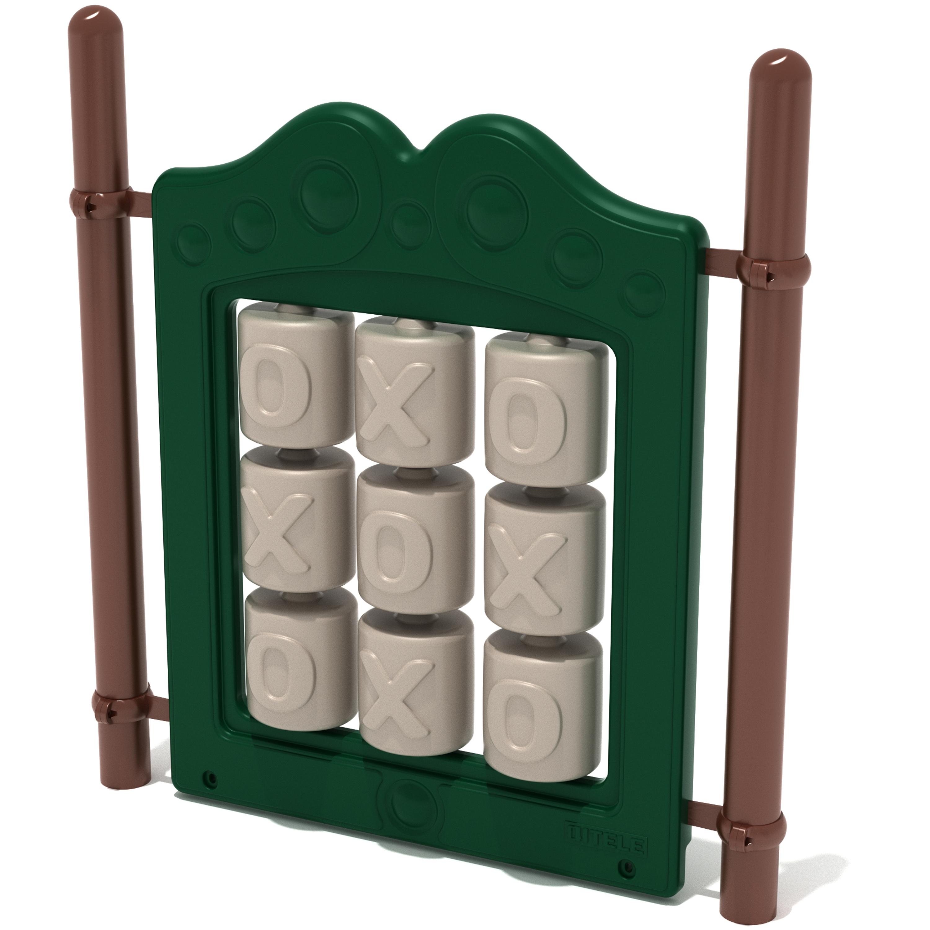 Tic-Tac-Toe Panel with Posts