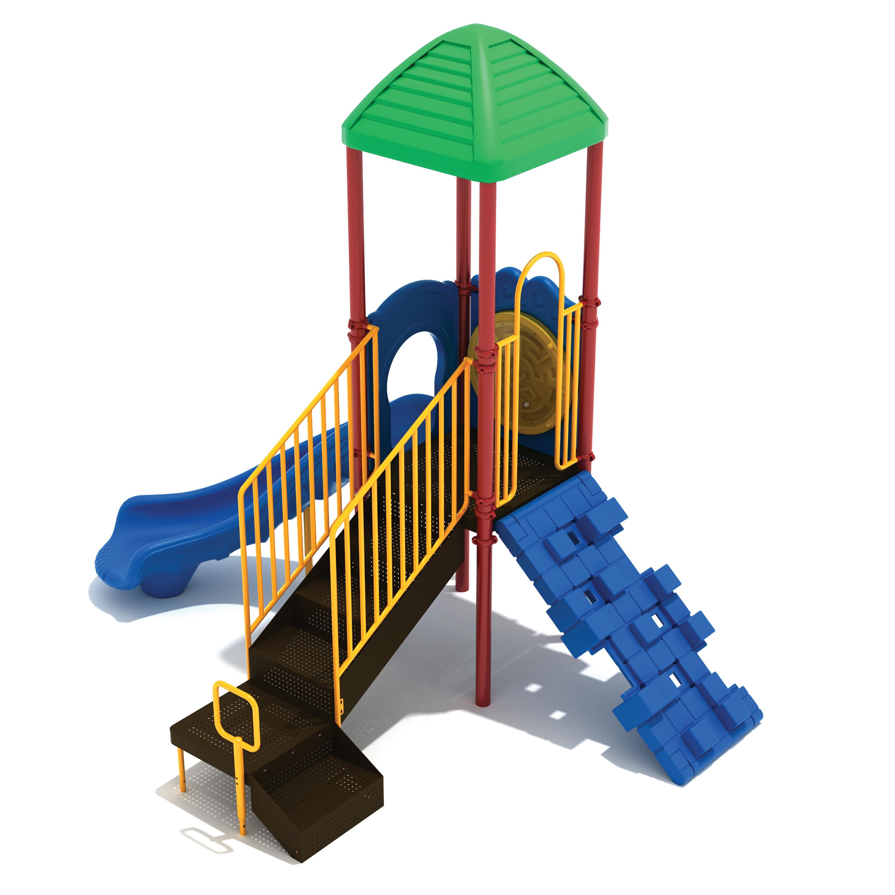 Eagles Perch Adventure Playground Set | Slide, Climber & Ball Maze Panel for Ages 2–12