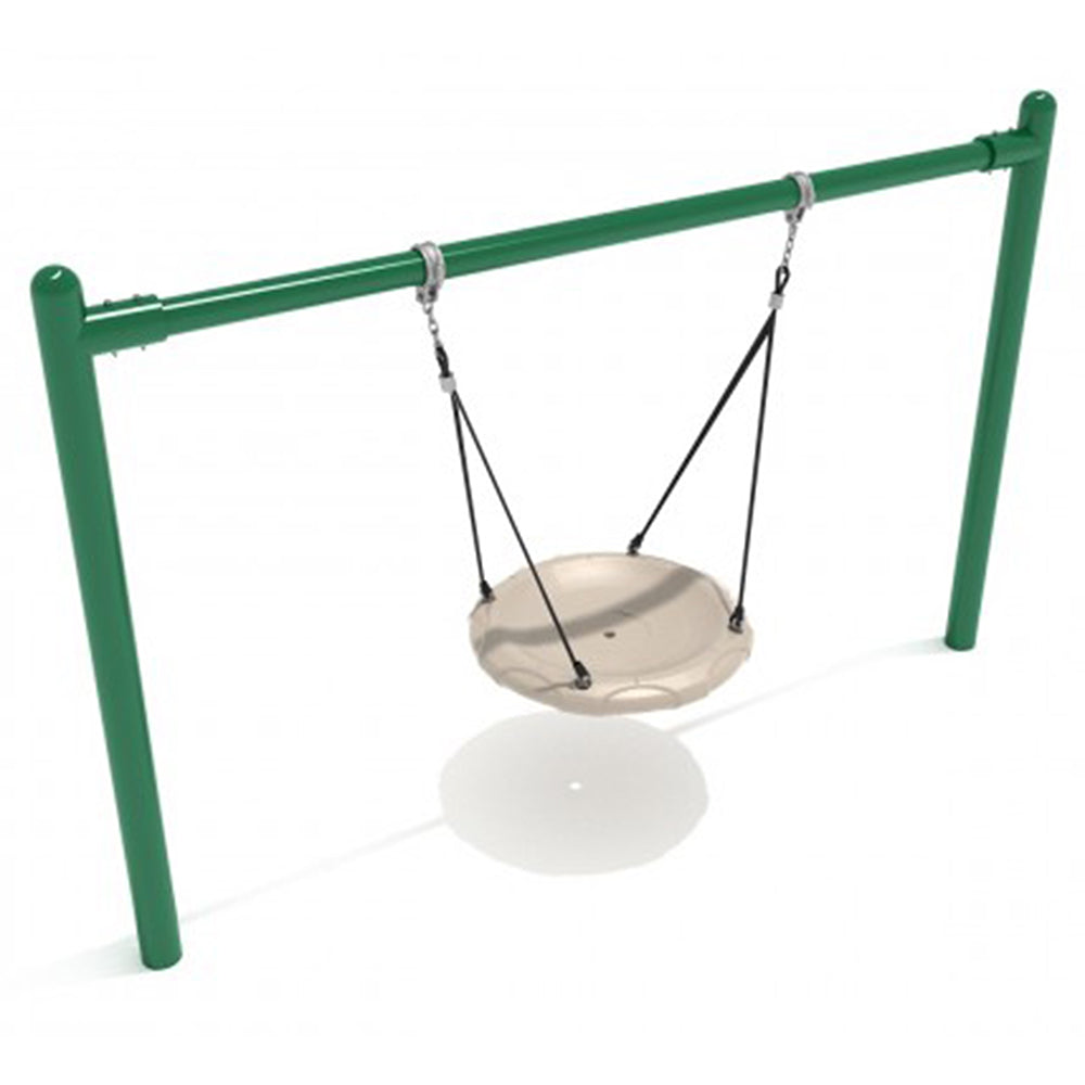 Nest Swing in Green and Gray