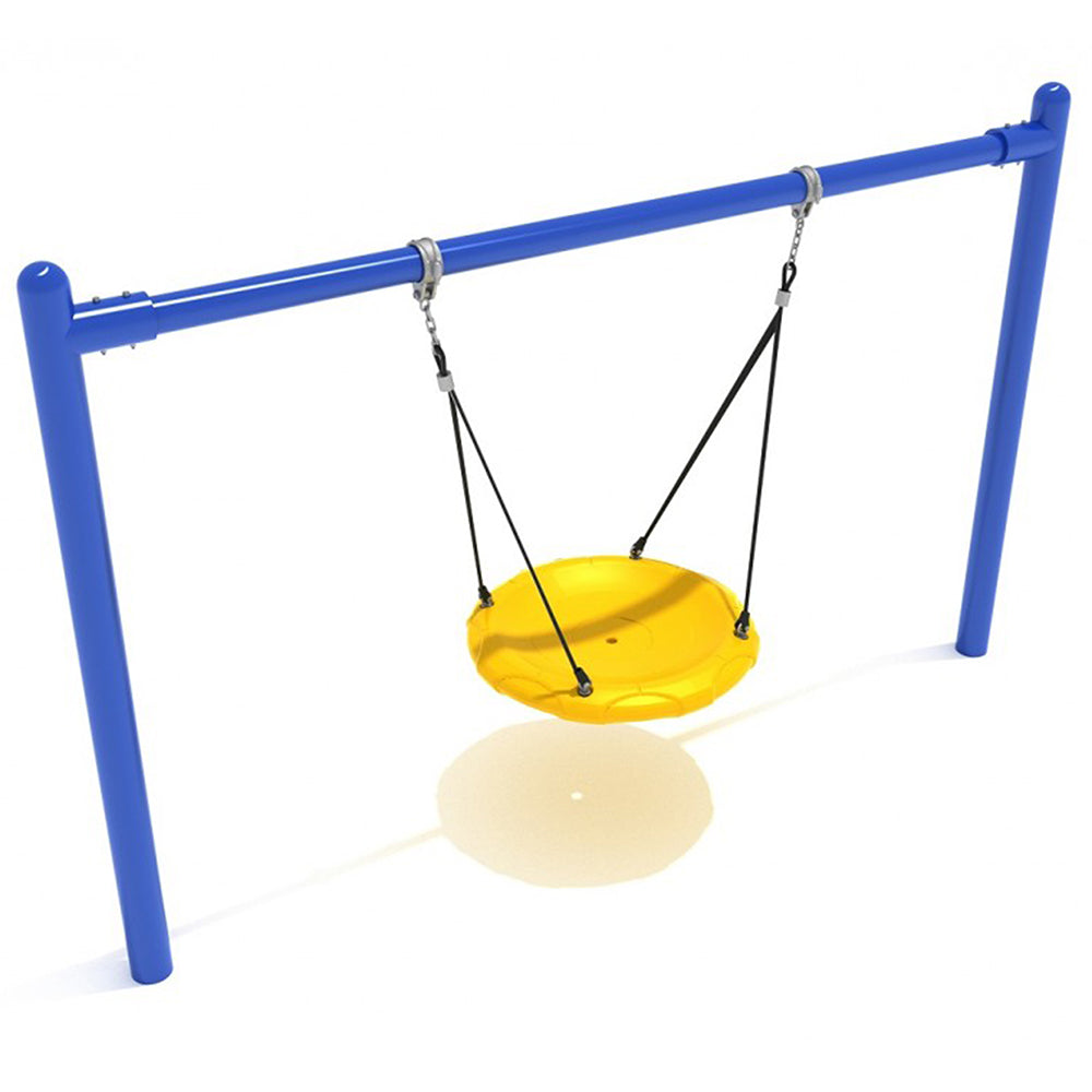 Nest Swing in Blue and Yellow