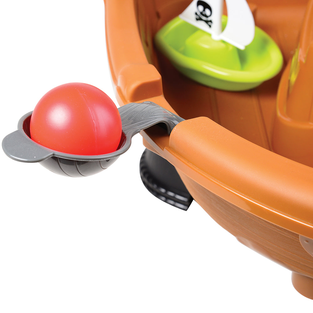 Cannon with Ball on Pirate Ship Water Table