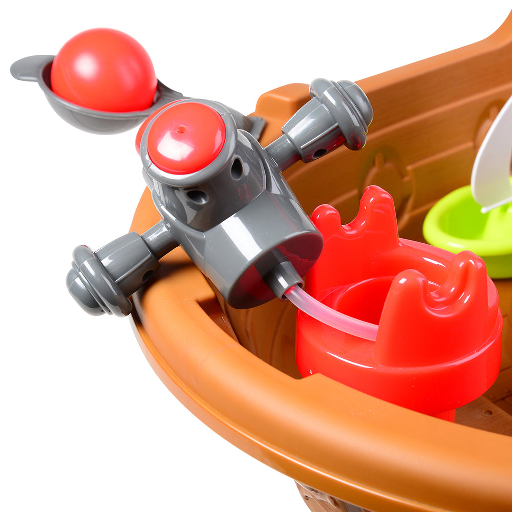 Cannon with Ball on Pirate Ship Water Table