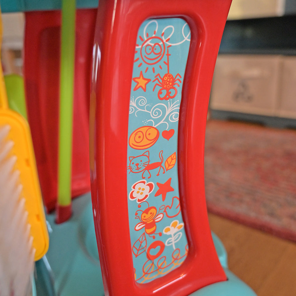 Colorful Stickers on Cleaning Set