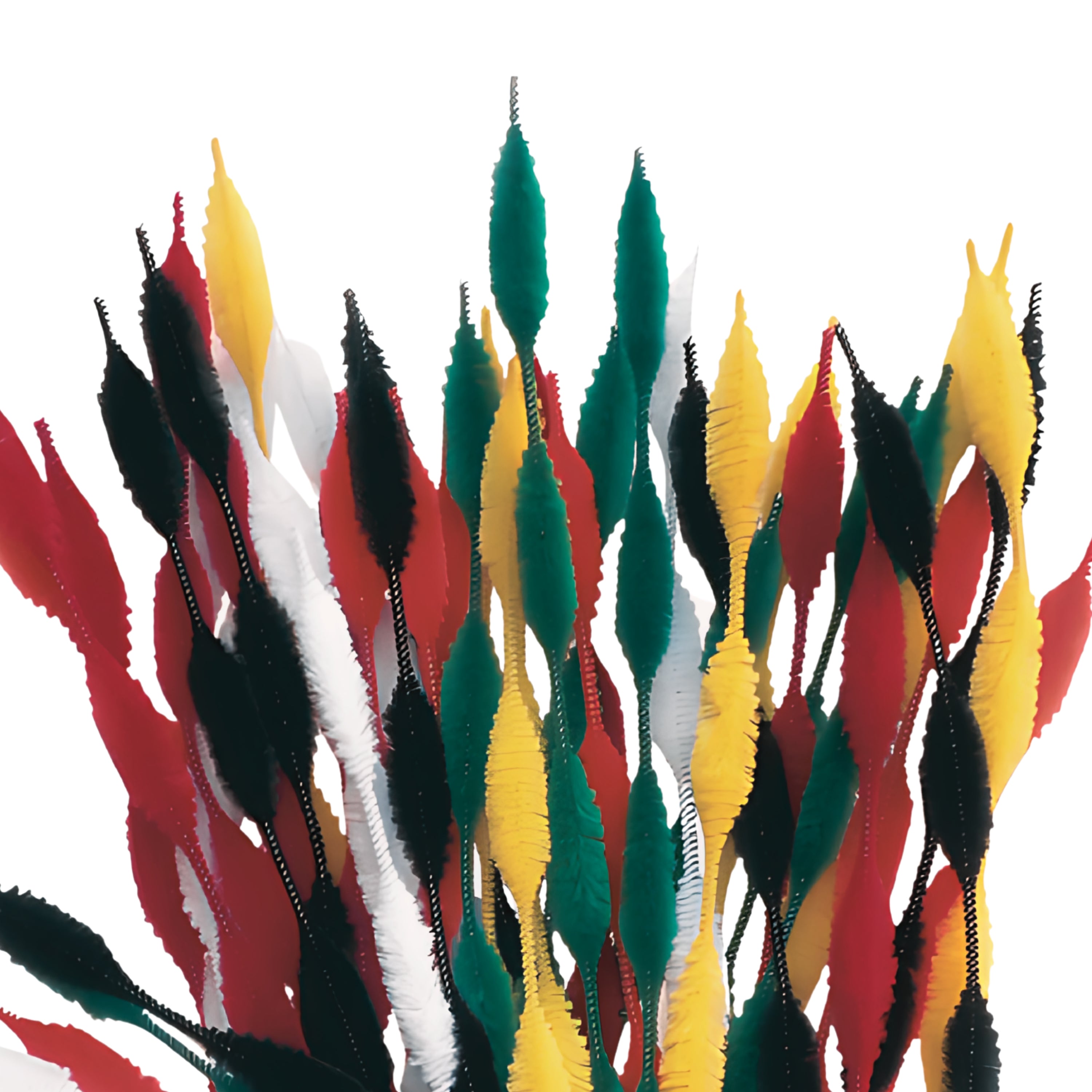 Colossal Bump Stems – Jumbo 19.5" Chenille Craft Sticks | 50-Pack in Assorted Colors