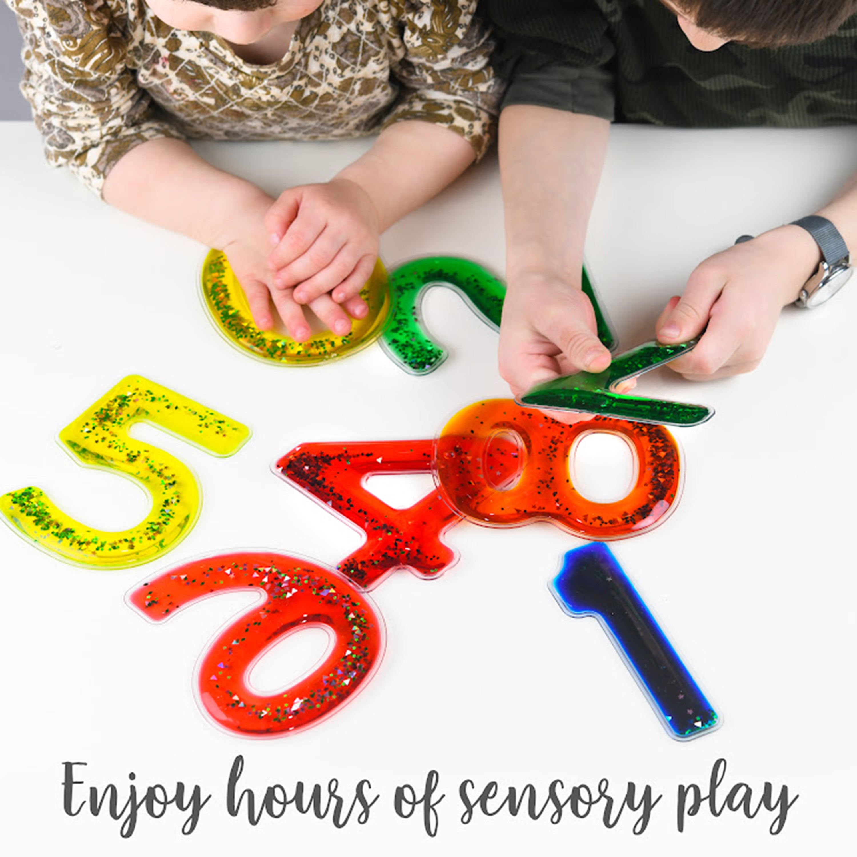 Gel Numbers Squishy Fidget