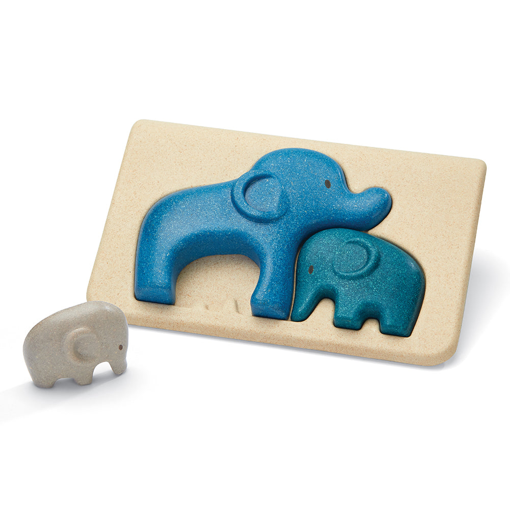 Chunky Elephant Puzzle Set