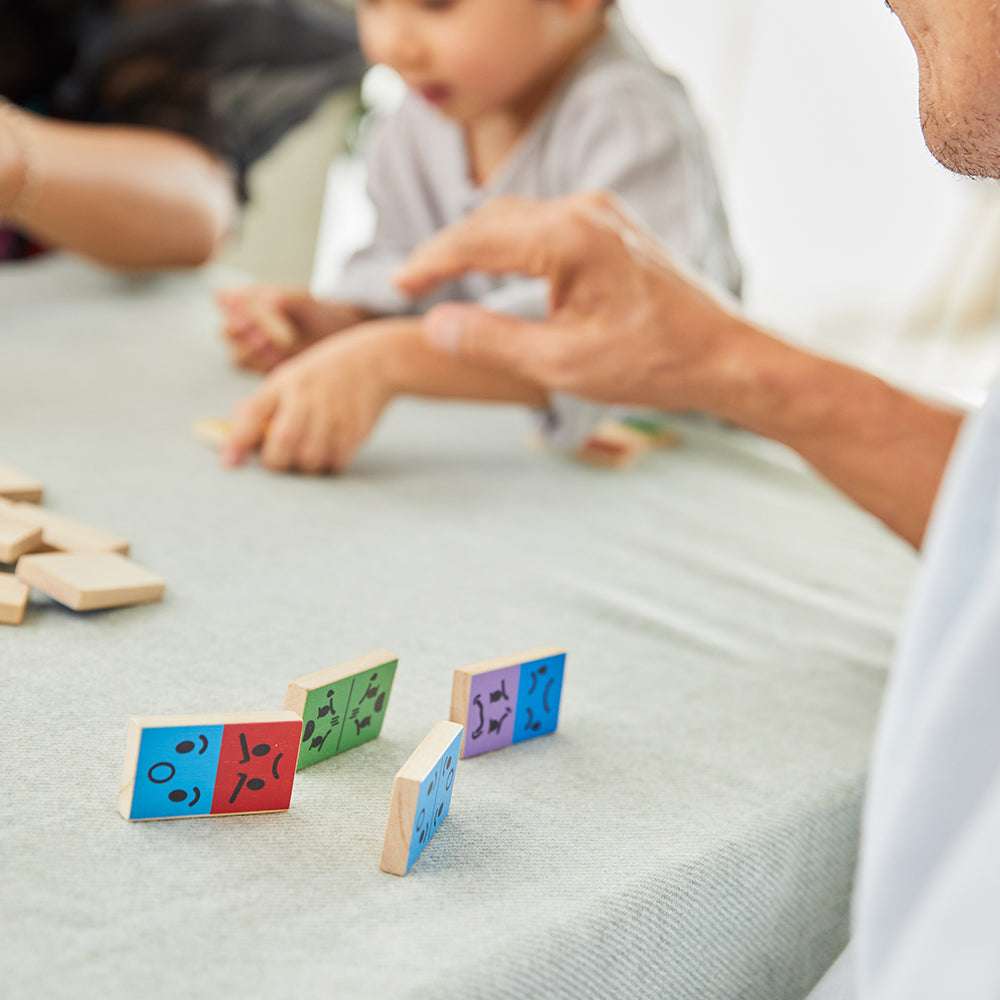 Playing Dominoes