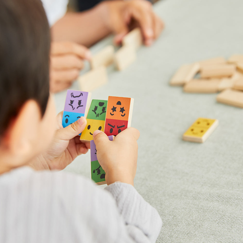 Playing Emotion Dominoes