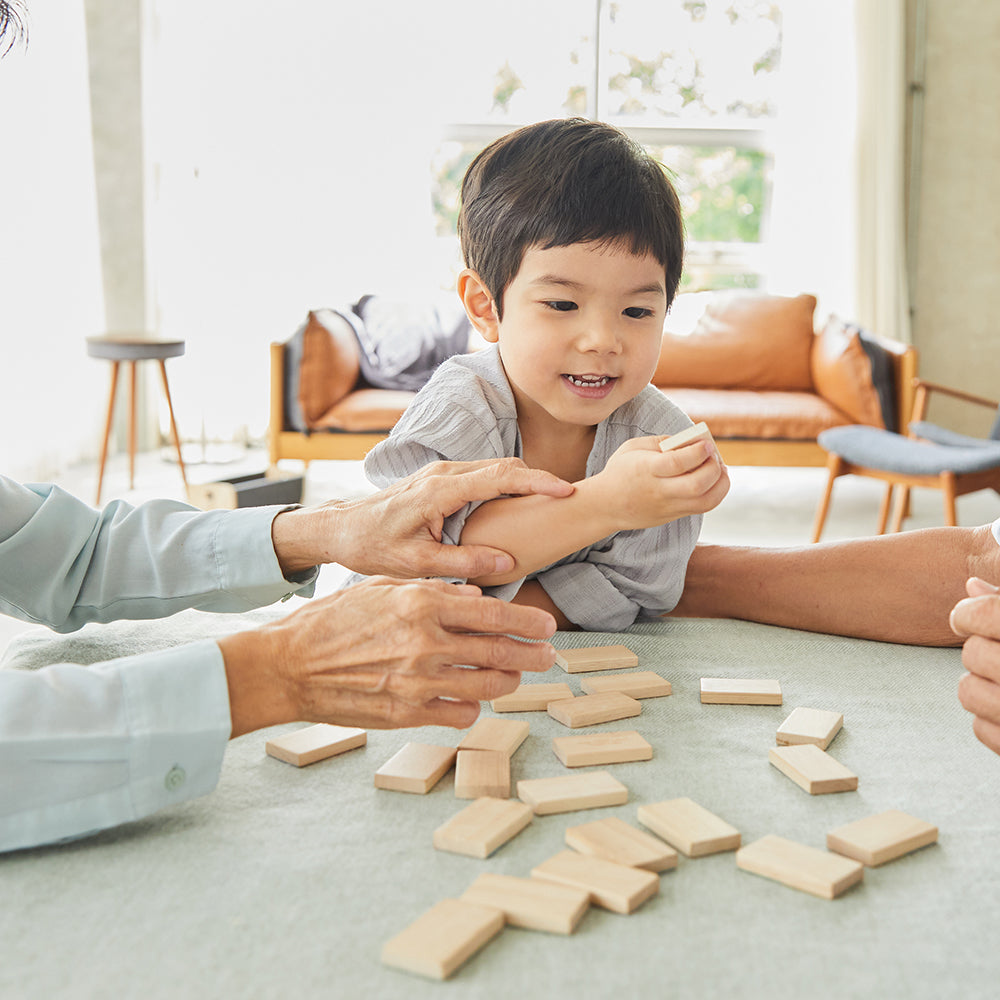 Resetting the domino game