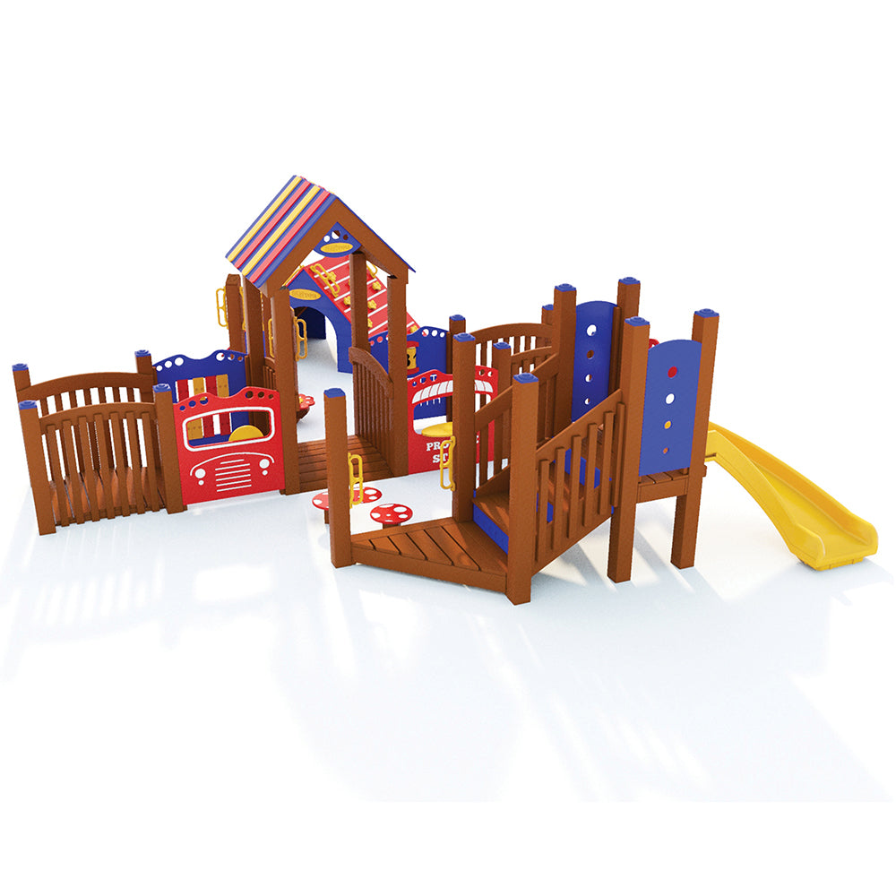 Primary Colored Topia System 220 Playground