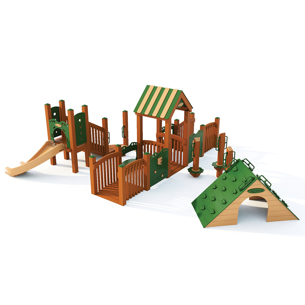 Topia System 220 Playground Structure in Natural Colors