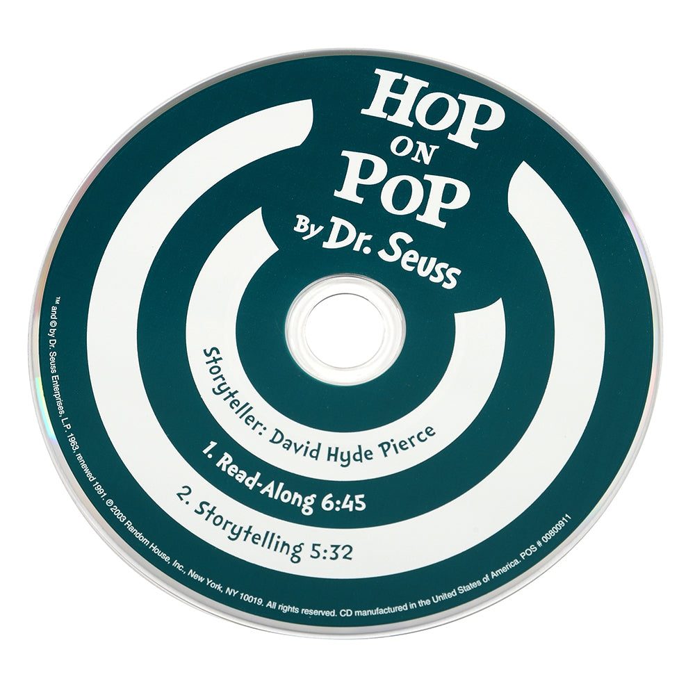 Dr. Seuss Read-Along Audio CD for Hop On Pop