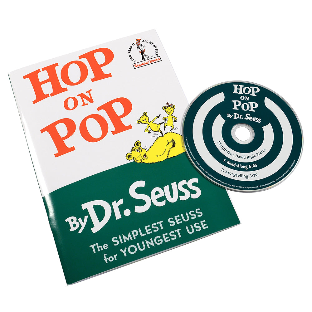 Dr. Seuss Read-Along Book & Audio CD for Hop On Pop